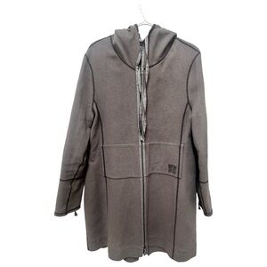 Annette Görtz German Designer Cotton-Viscose Sweater Coat Large